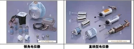 傾角電位器、直線型電位器